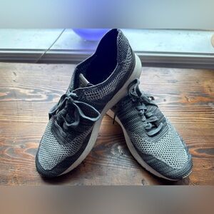 Cole Haan Men’s GrandPro Gray Black Knit Sneakers 7.5